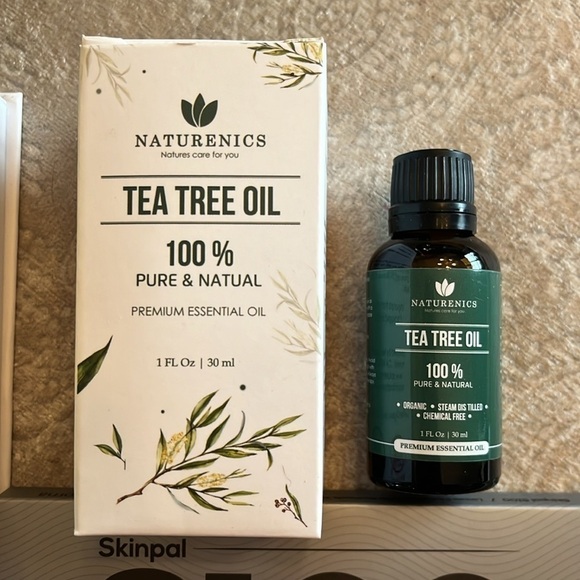 Brand New Skincare Set Tea Tree Oil Jade Facial Roller Acne Extraction Tool Kit - Picture 5 of 16